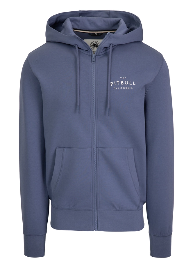 Komplet dresowy męski Pitbull Pit Bull Sampson ZIP niebieski