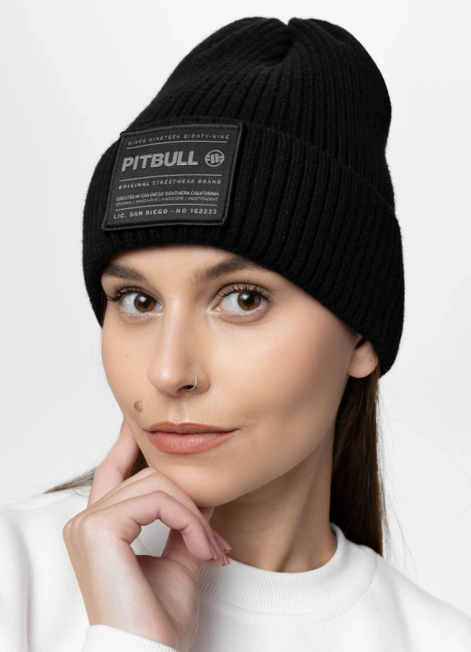 Czapka zimowa Pit Bull Beanie Dock czarna