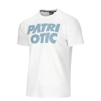 Koszulka męska T-shirt Patriotic CLS Wave biała