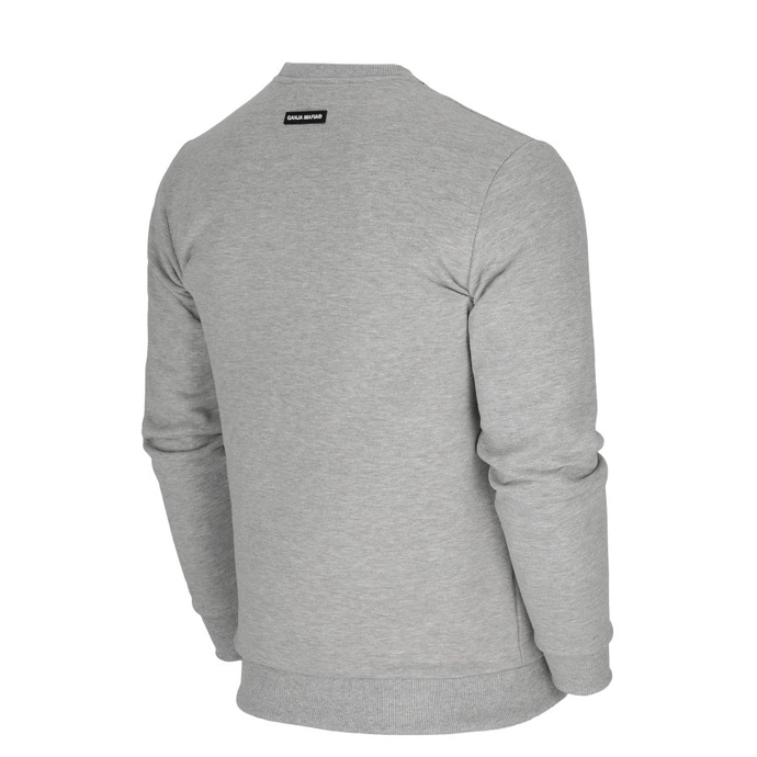 Bluza męska Ganja Mafia GMF Heavy Smokers crewneck szara