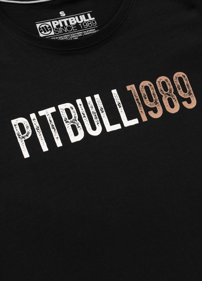 Koszulka t-shirt damska Pit Bull Beach Girl czarna