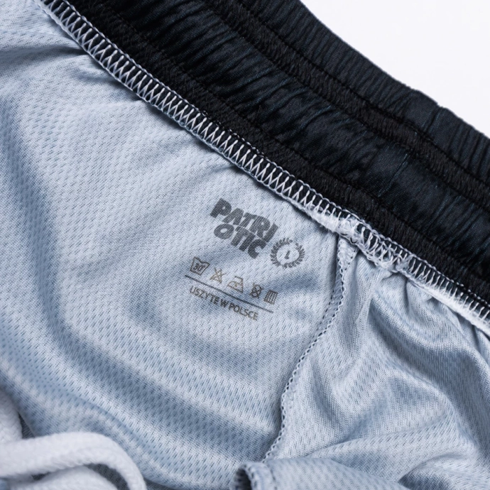 Spodenki męskie szorty Patriotic Collage Tag niebiesko/czarne