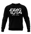 Bluza męska bez kaptura Public Enemy 1.3.1.2 black/white crewneck czarna