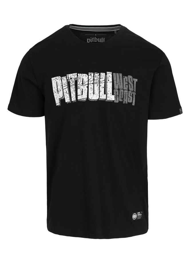 Koszulka męska T-Shirt Pitbull West Coast Rebel Born czarny