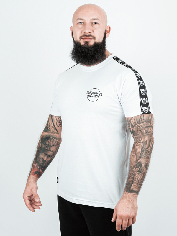 Koszulka t-shirt Środowisko Miejskie Classic Lampas biała