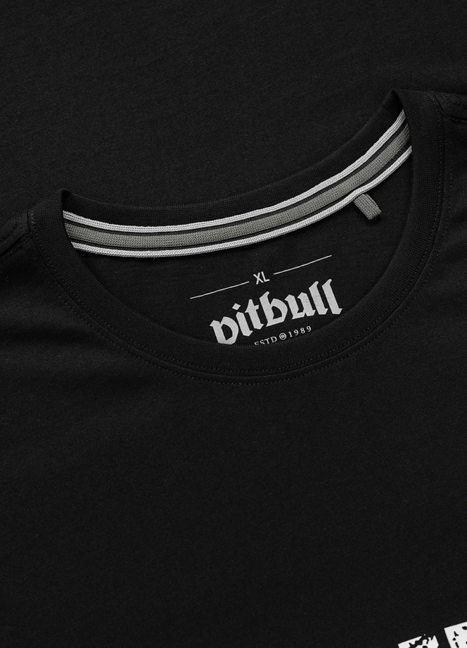 Koszulka męska T-Shirt Pitbull West Coast Rebel Born czarny