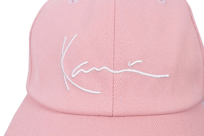 Czapka z daszkiem Karl Kani Signature Retro cap pink
