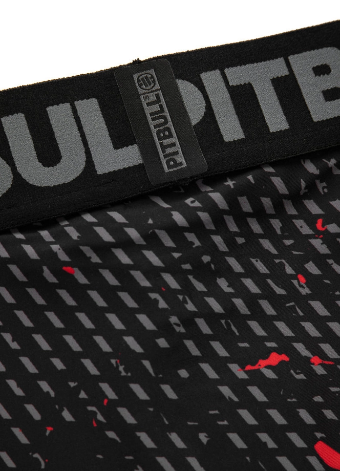 Leginsy techniczne Pit Bull Pitbull Leggins Blood Dog 2 czarne