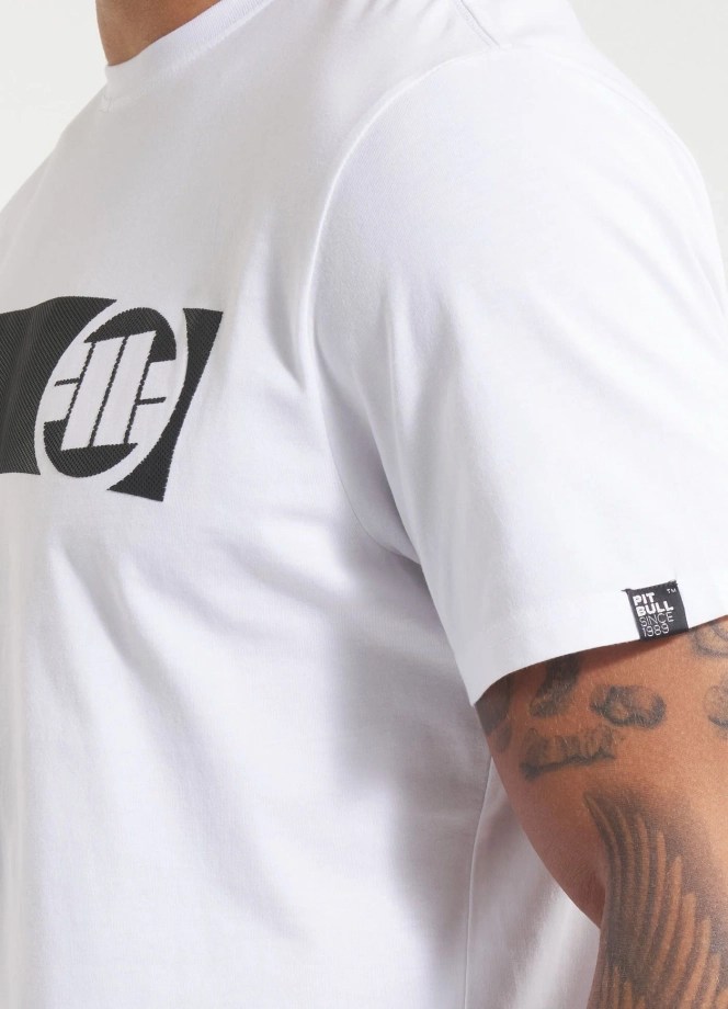 Koszulka męska T-Shirt Pitbull Casino biała