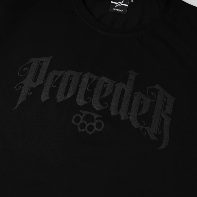 Koszulka męska T-shirt oversize Chada Proceder 1312 czarna