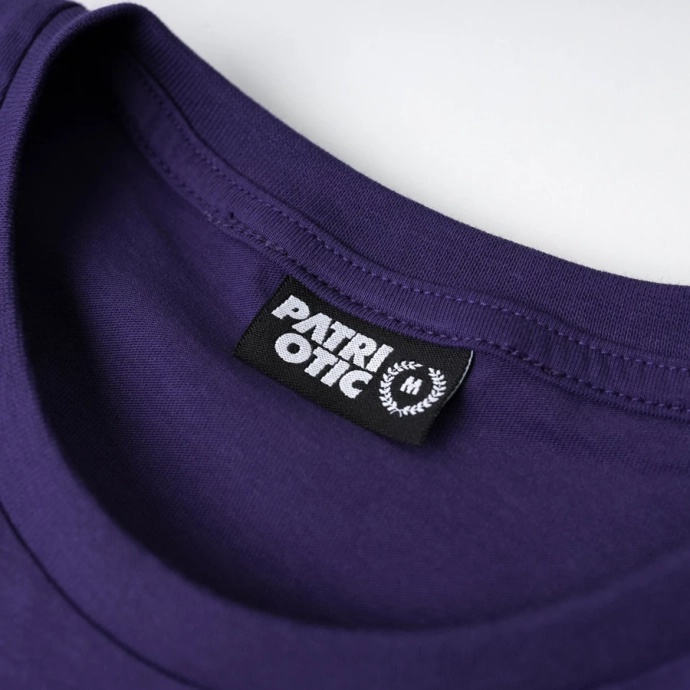 Koszulka męska T-shirt Patriotic Cls Mini 3D fioletowa