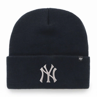 Czapka zimowa 47 Brand MLB New York Yankees navy/rose gold