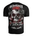 Koszulka męska T-shirt Public Enemy Oldskull Ultras czarna