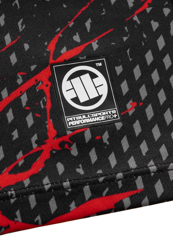 Koszulka Longsleeeve męski Pit Bull Pitbull Performance Pro Plus Blood Dog II czarna