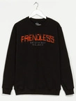 Bluza męska bez kaptura Środowisko Miejskie Friendless black
