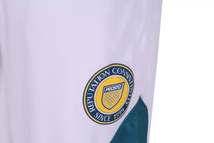 Spodenki męskie koszykarskie Prosto Klasyk Shaq białe