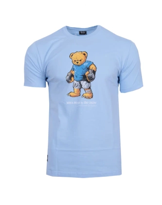 Koszulka t-shirt Środowisko Miejskie MMA Bear niebieska