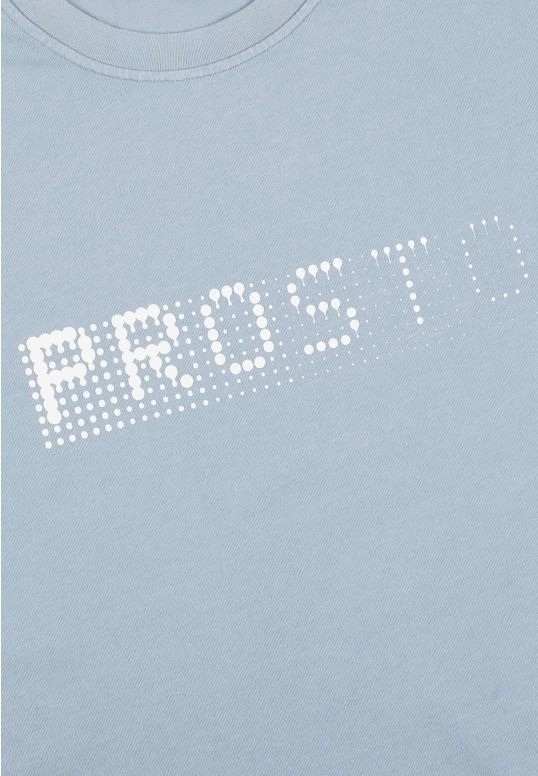 Koszulka męska t-shirt oversize Prosto Blizz jasno niebieska