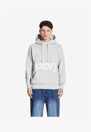 Bluza męska z kapturem Prosto Pro hoodie szara