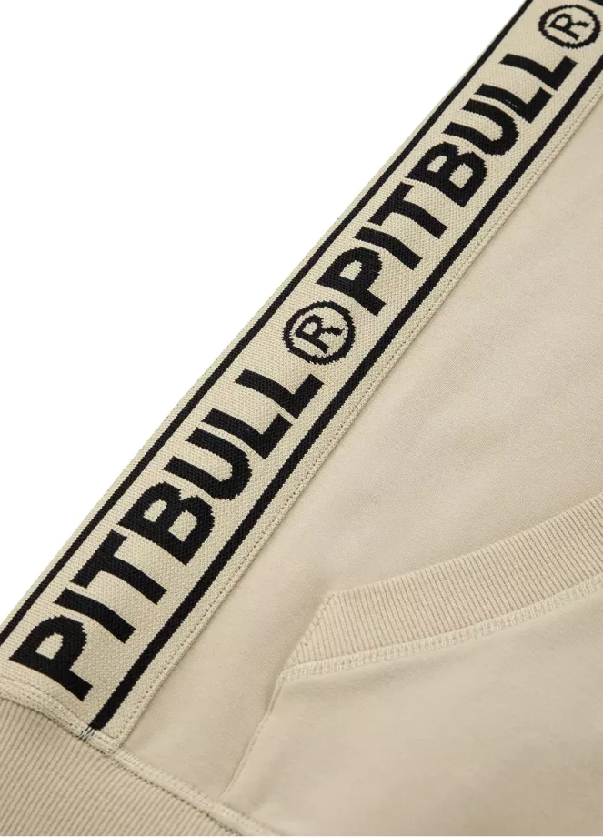 Bluza męska Pitbull Brighton Pit Bull hooded beżowa