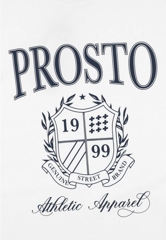 Koszulka męska t-shirt Prosto Plurt biała