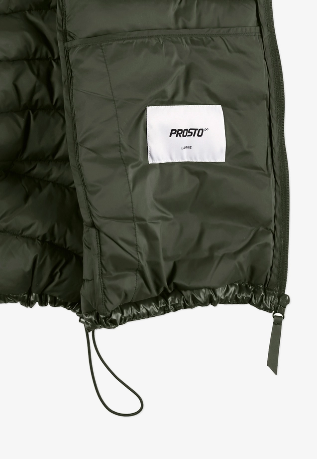 Kurtka męska przejściowa Prosto Synthetic zielona