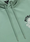 Bluza męska z kapturem Pitbull Pit Bull Dog SD miętowa zielona