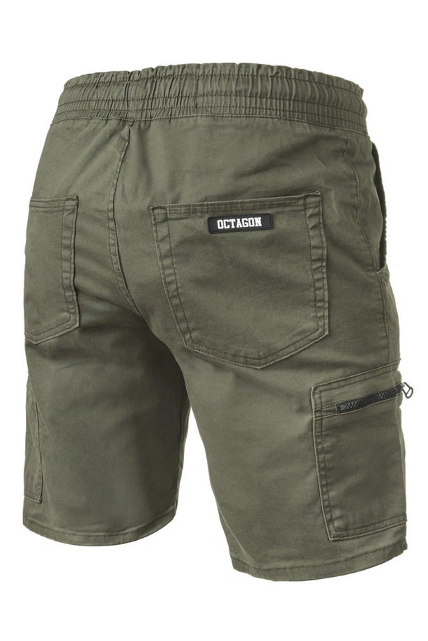 Spodenki szorty bojówki Octagon Cargo zielone