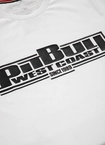 Koszulka męska T-Shirt Pit Bull Pitbull Classic Boxing 25 Slim Fit biała