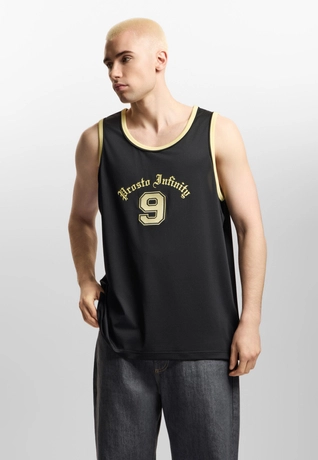 Koszulka męska Tank Top Prosto Nine czarna