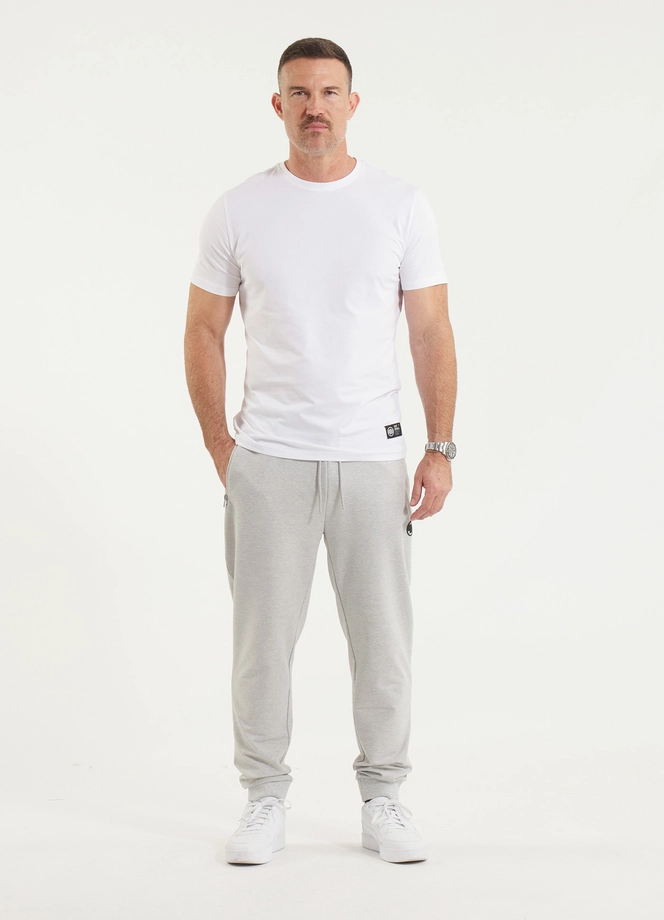 Spodnie męskie dresowe Pitbull Pit Bull Nugget szare