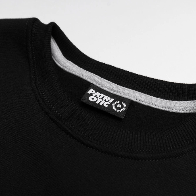 Bluza Patriotic Greek S-Line crewneck black