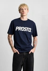 Koszulka męska t-shirt Prosto Biglog granatowa