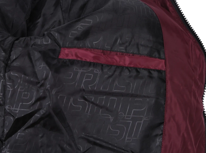 Kurtka zimowa męska Prosto Klasyk Adament bordowa