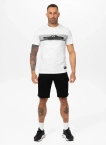 Koszulka męska T-Shirt Pitbull Devil's Deville biała