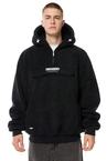 Kurtka przejściowa polarowa Mass Denim Frontside 2.0 czarna