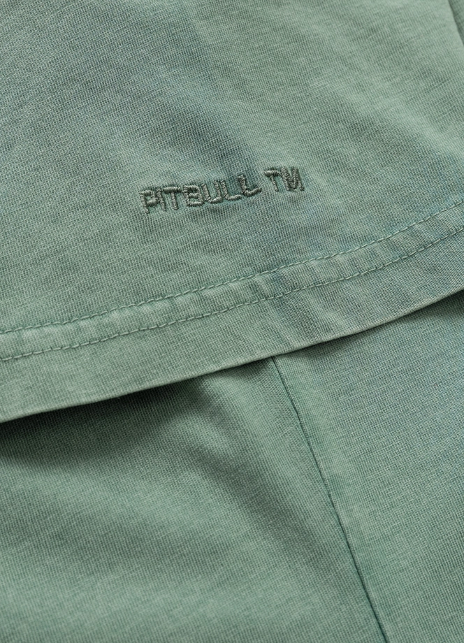 Koszulka damska T-shirt Pit Bull Angel Logo zielona