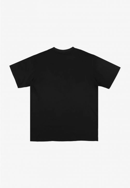 Koszulka męska t-shirt oversize Prosto Zont czarna