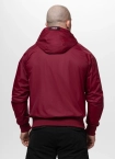 Kurtka męska wiosenna przejściowa Pit Bull Athletic Logo wiatrówka bordowa