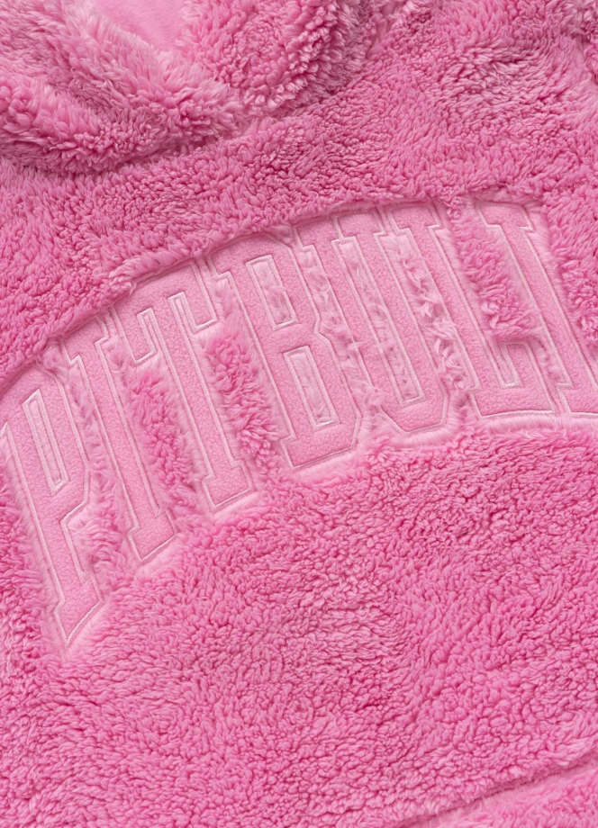 Bluza damska z kapturem Pitbull Aragona Norton różowa