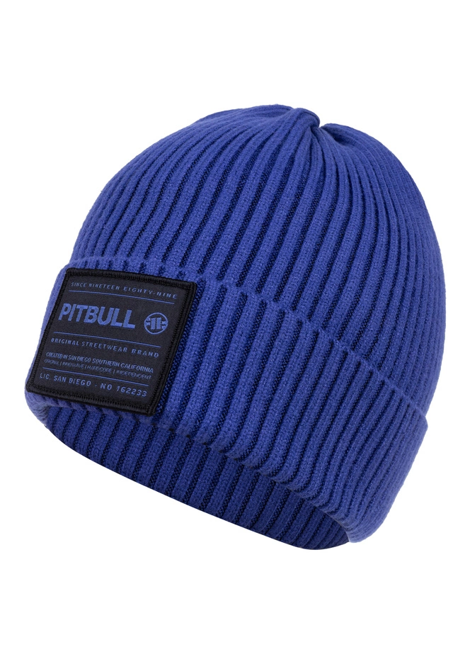 Czapka zimowa Pit Bull Beanie Dock niebieska