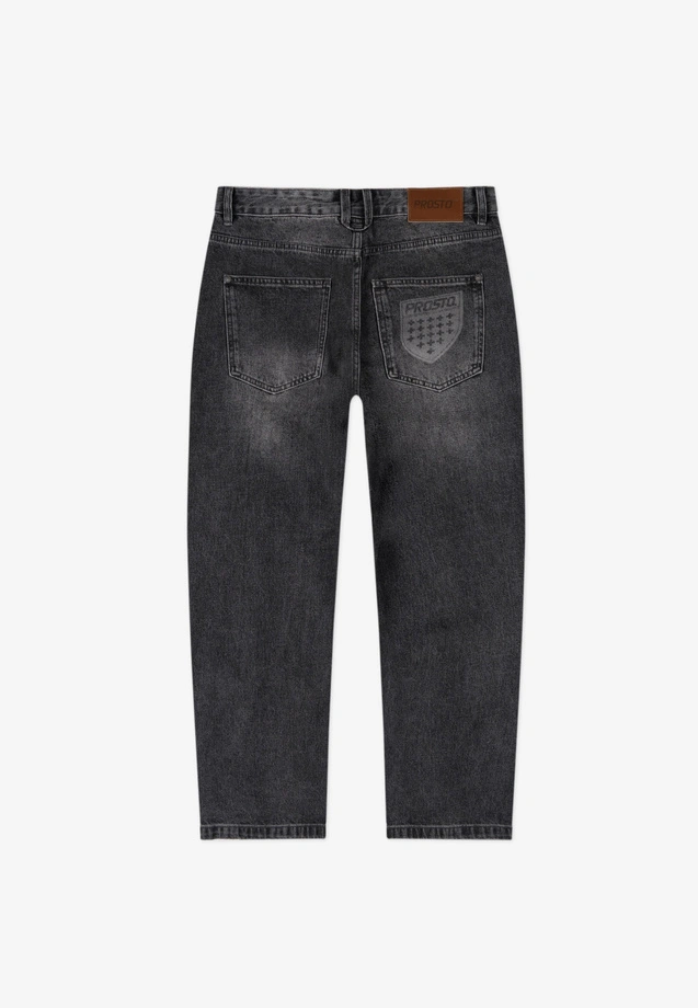 Spodnie męskie Jeans Baggy Prosto Shield szare
