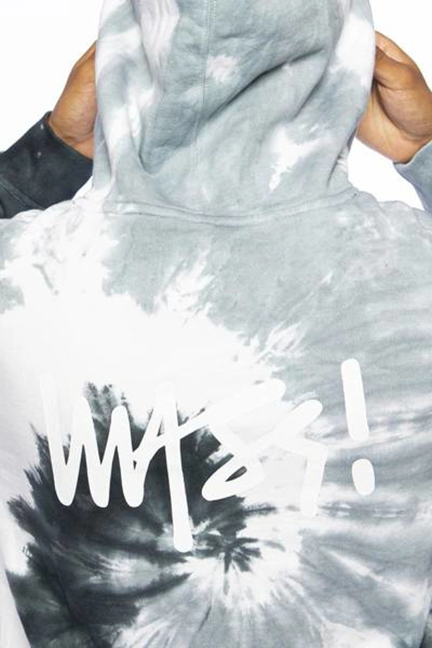 Bluza z kapturem Mass Dnm ACID HOUSE hoody black
