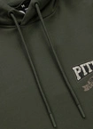 Bluza męska z kapturem Pitbull Pit Bull Troublemaker zielona