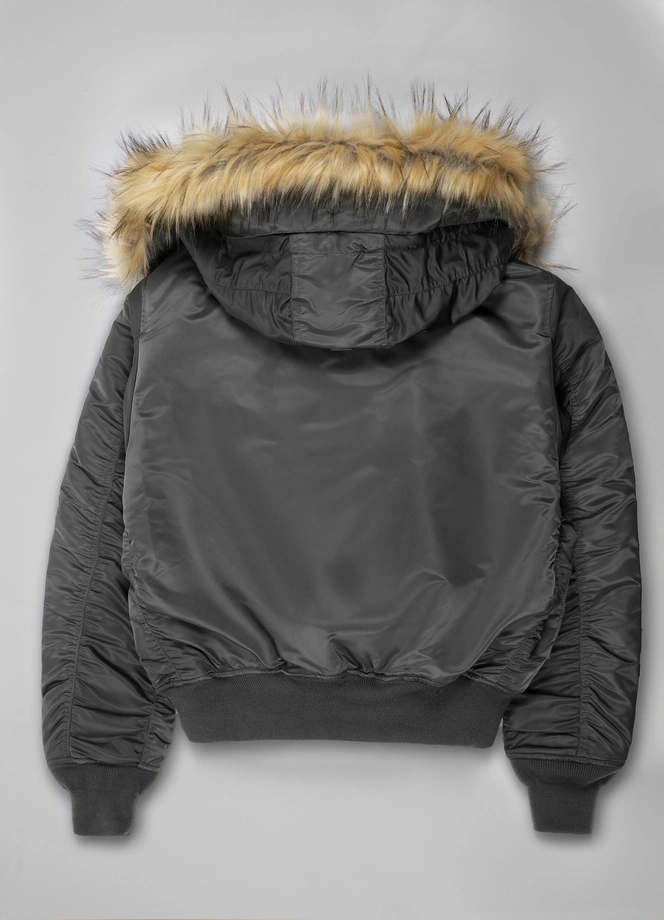 Kurtka zimowa męska Pit Bull Bomber Harvest jacket grafitowa