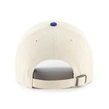 Czapka z daszkiem 47 Brand Los Angeles Dodgers Base Runner Clean Up kremowa niebieska