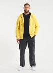 Bluza męska z kapturem Pitbull Pit Bull Lancaster 2 ZIP Washed żółta