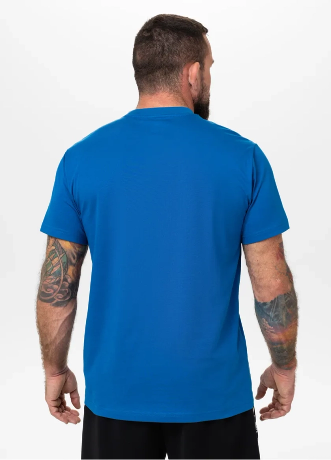 Koszulka męska T-Shirt Pit Bull Pitbull Scott niebieska