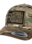 Czapka z daszkiem Snapback Trucker Pit Bull Pitbull Blood Dog camo