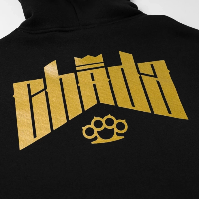 Bluza męska z kapturem oversize Chada Proceder Kastet Mini czarna